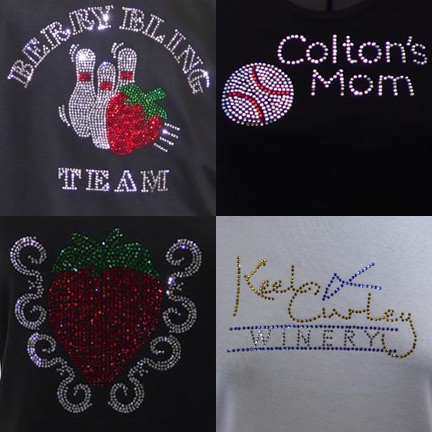 Custom Rhinestone Hoodie