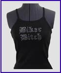Biker Bitch Rhinestone Shirt