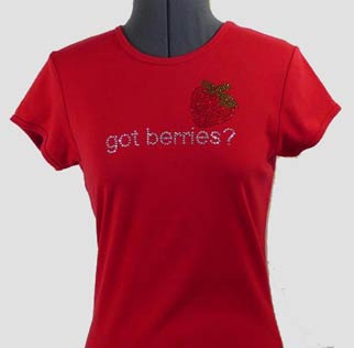 Got Berry's Rhinestone Shirt