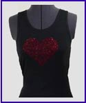 Heart Rhinestone Shirt