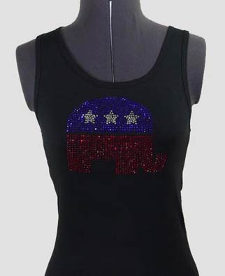 Republican Rhinestone Shirt