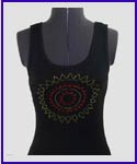 Sun Rhinestone Shirt