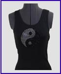Ying Yang Rhinestone Shirt