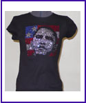 Obama Rhinestone image Shirt