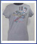 Fox with Top Hat Rhinestone Shirt