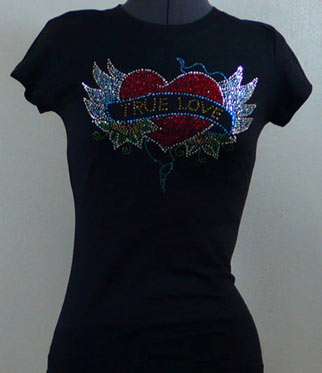 True Love Rhinestone Shirt