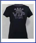 VIP Girl Rhinestone Shirt