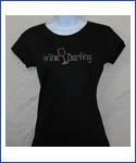 Wine Darling Rhinestone Shirt