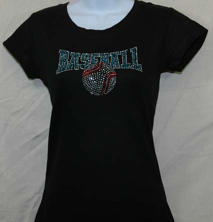 Baseball Rhinestone Shirt